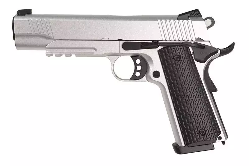 Airsoft pistole R28-S - stříbrná