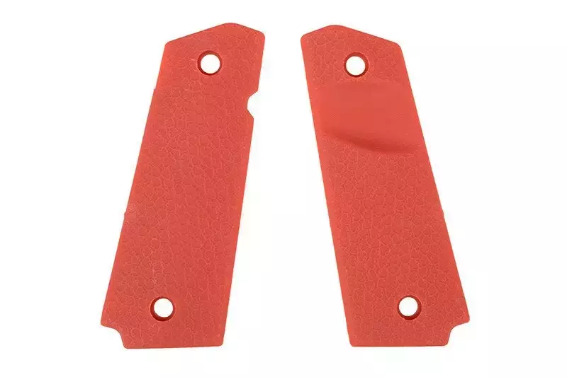 Colt 1911 Pik Style Grip Side Linings  - Red
