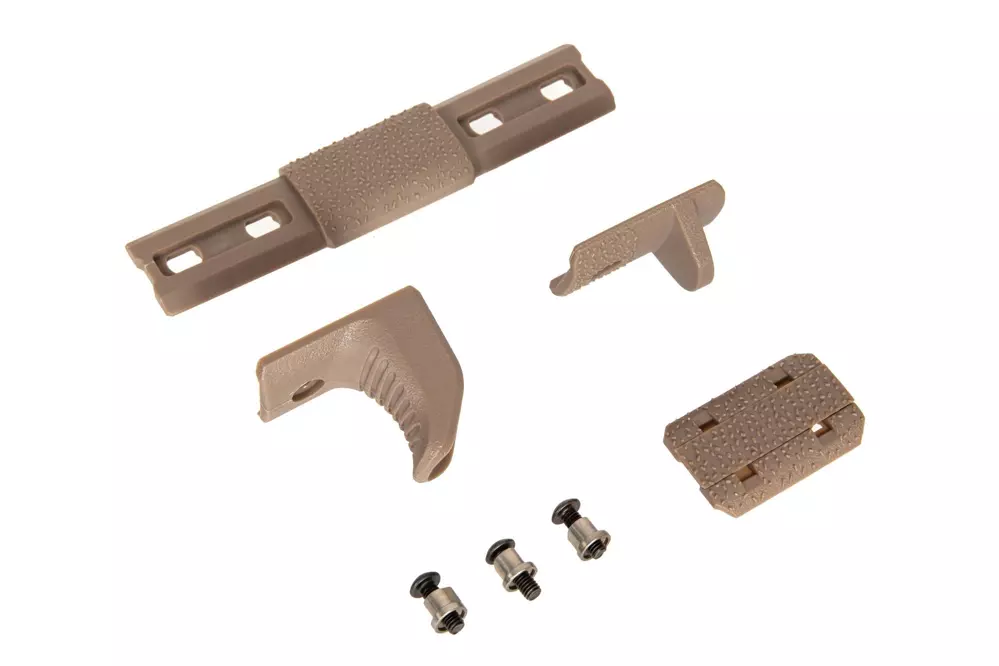 Modular Hand Stop Kit for KeyMod Rail - Tan