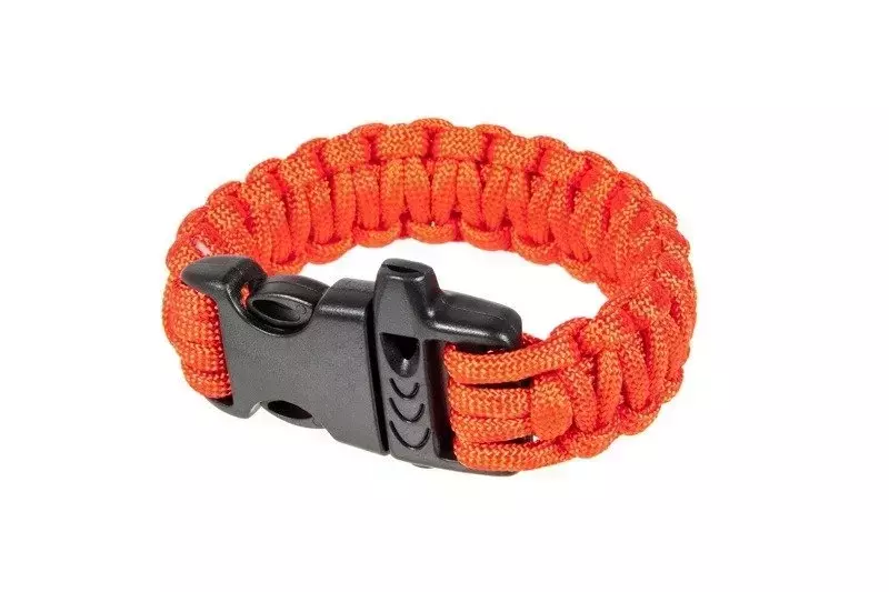 Survival Bracelet (Fastex) - Red