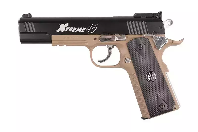 Xtreme 45 Pistol Replica - Half-Tan