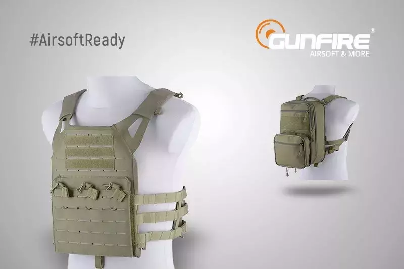 #AirsoftReady Set - vest + backpack