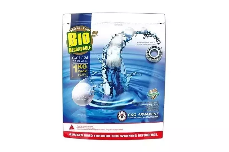 BBs biodegradable 0.25g G&G 1 kg