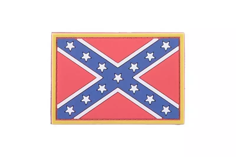 Confederate Rebel - 3D Patch - Full Color