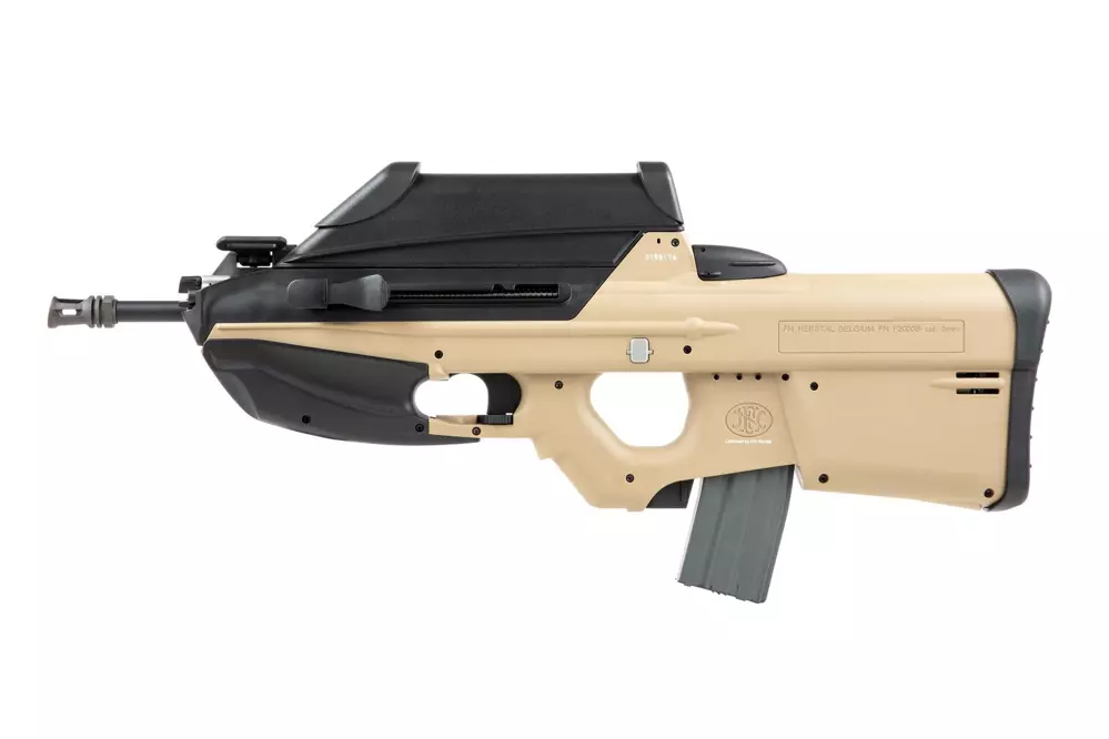 FN F2000 ETU Assault Rifle Replica with Scope – Tan