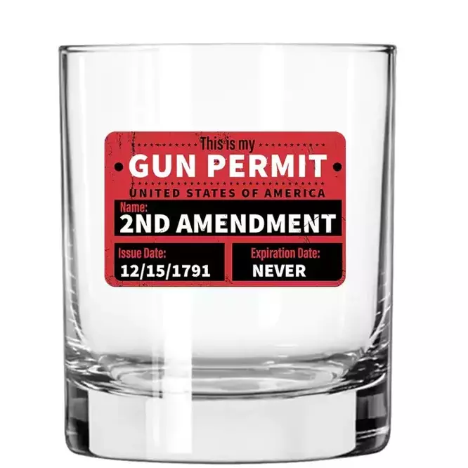 GUN PERMIT - Whisky Glass