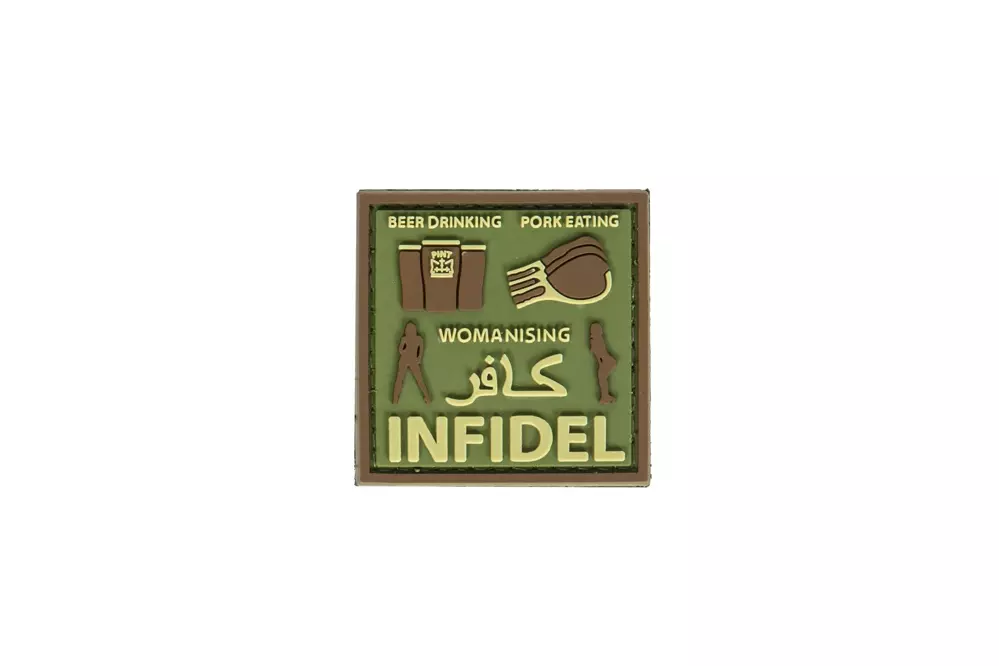 Infidel 3D Patch - Green