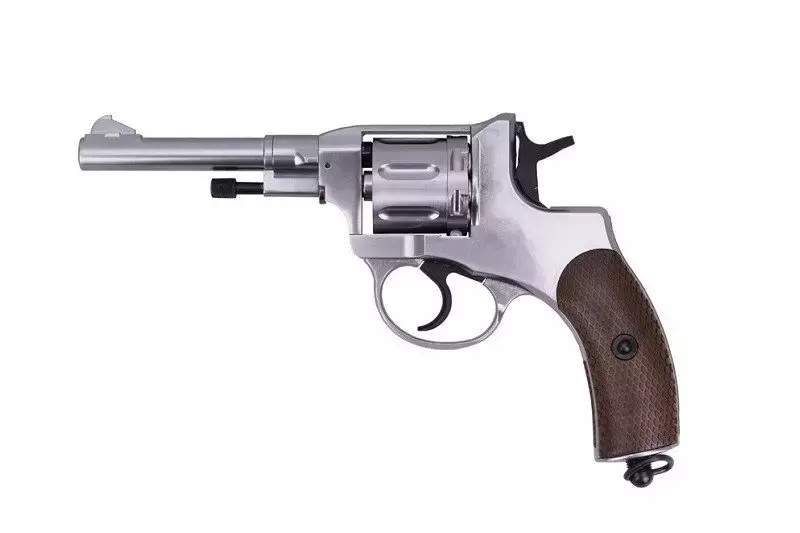 Nagant wz.1895 revolver replica - silver