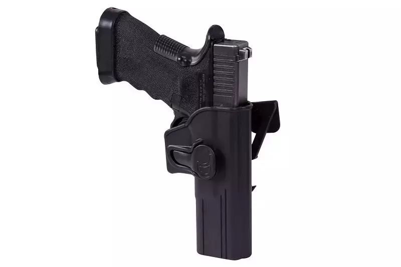 Release Button MOLLE Holster for Glock 17 - black