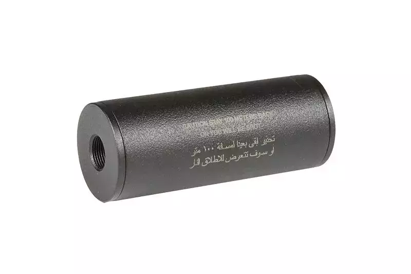 "Stay 100 meters back" Covert Tactical PRO 40x100mm silencer