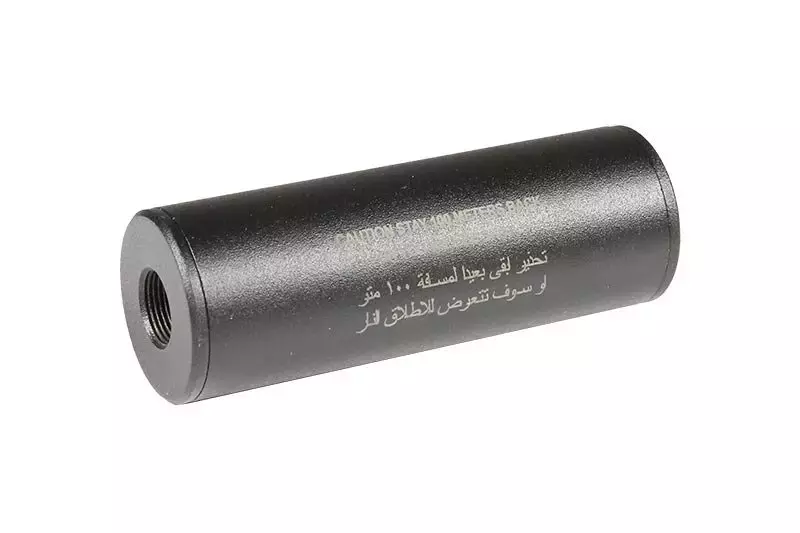 "Stay 100 meters back" Covert Tactical Standard 35x100mm silencer