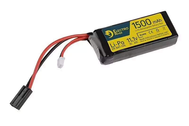 Batterie LiPo 11.1V 1500mAh 20/40C