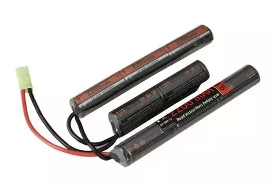 Batterie rechargeable NiMH 9,6V 2200mAh à 3 modules