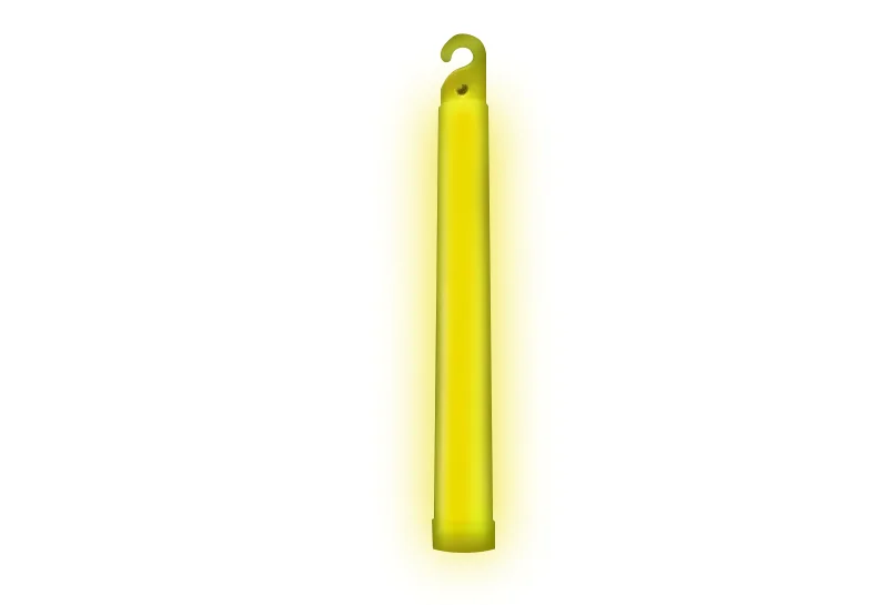 Éclairage chimique GlowStick - jaune 