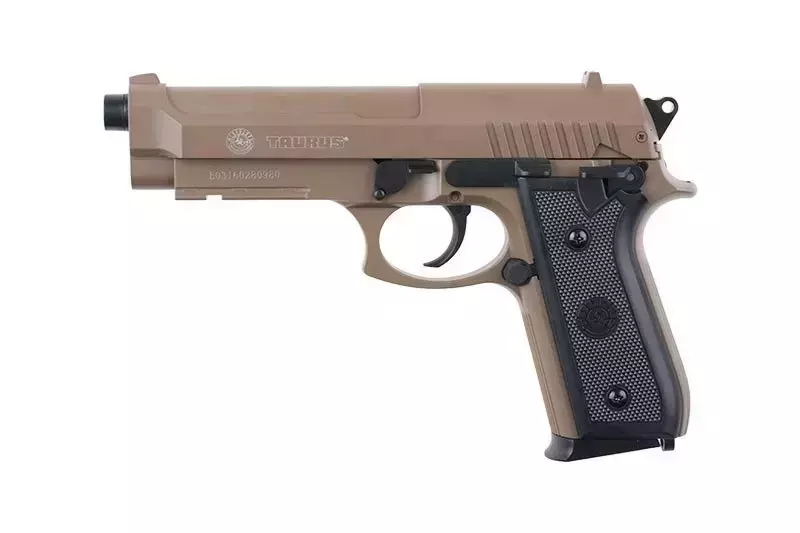 Réplique à spring pistolet TAURUS PT92 - bronzé