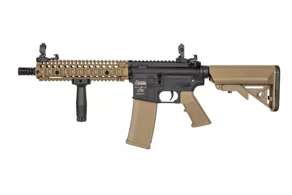 Réplique de fusil d'assaut Daniel Defense® MK18 SA-C19 CORE™ X-ASR™ - Half-Tan 
