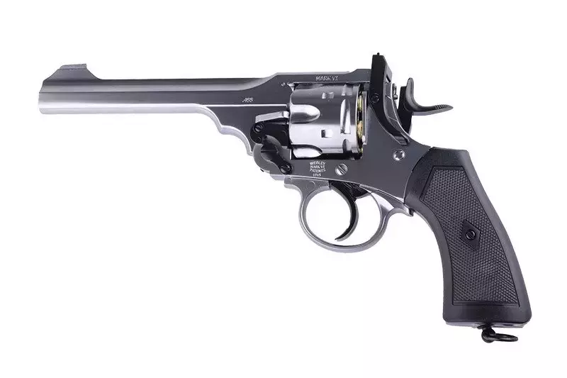 Revolver airsoft Webley MKVI .455 - argenté