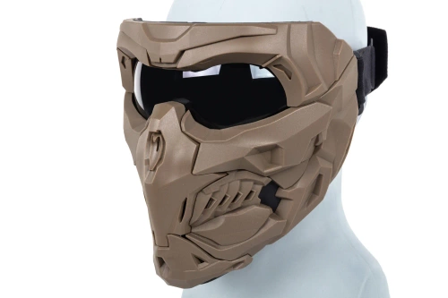 Zestaw 2 w 1 Maska Wosport Doomsday MA-150 Tan