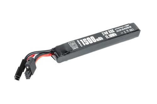 Accumulator Li-Po Specna Arms x Gens Ace 1500 mAh 25C 2S1P 7.4V Tamiya mini G-Tech