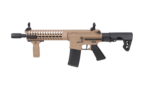 Karabinek ASG King Arms M4 Striker Keymod CQB Ultra Grade II Flat Dark Earth