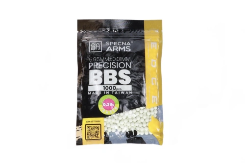 airsoft 0.28g Specna Arms EDGE ULTRA™ BIO Tracer billes de précision 1000 pièces Vert