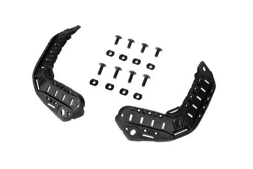 Rails set for Super High Cut helmet - Black