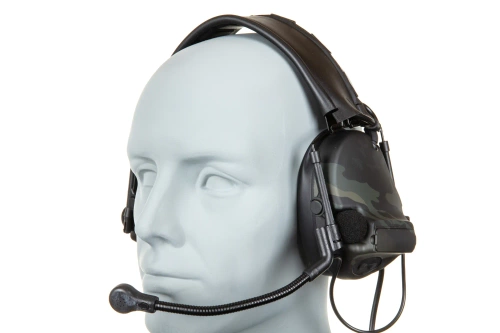 Wosport C5 HD-14-A MC zwarte tactische headset