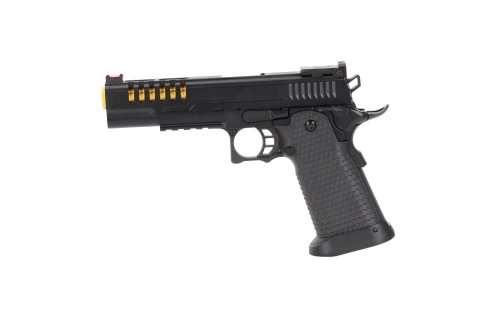 Specna Arms Hi-Capa SA-VGP25 VAPOR GBB Pistol - Black and Gold