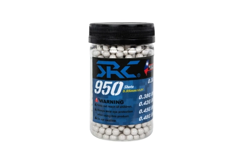 SRC BIO kogeltjes 0,45 g flesje 950 st Wit