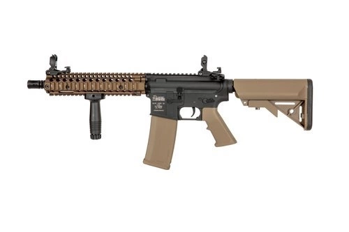 Airsoftová zbraň puškaka Daniel Defense® MK18 SA-C19 CORE™ X-ASR™ - Chaos Bronze