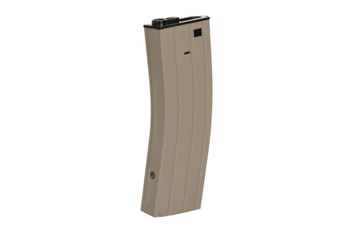 Zásobník Hi-Cap na 470 nábojů pro airsoftové zbraně M4/M16 - hnědý