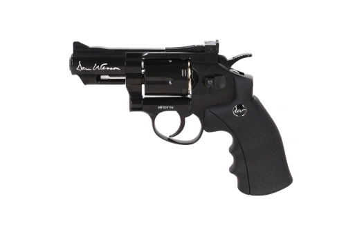 Revolver Dan Wesson 2,5 pouces à CO₂ - Noir