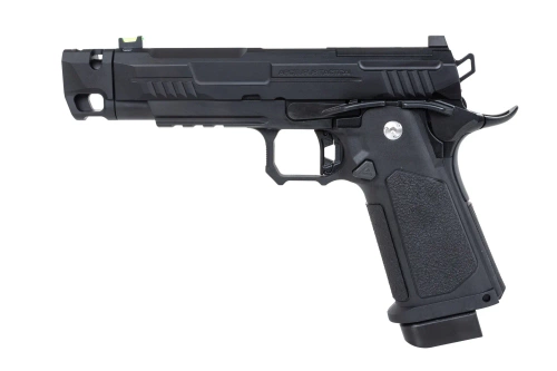 Arcturus Hi-Capa Vanguard 4.3" GBB Gun (Optics Ready/Compensator) - Negro