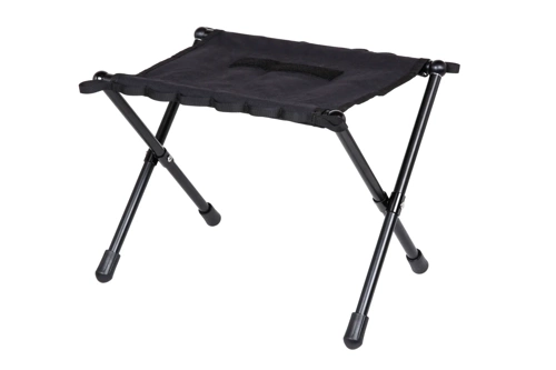Wosport folding touring stool Black