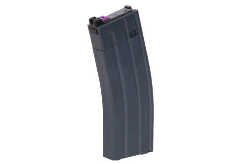 Cargador Cyma M4/AR15 CGS tipo STANAG «real-cap» de 30 bolas de gas red dotde