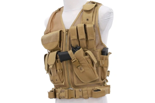 GFC Tactical KAM-39 Chaleco táctico - TAN