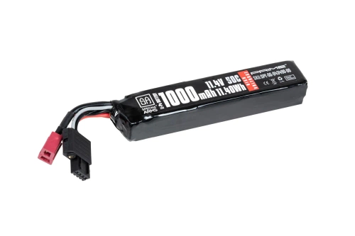 Accumulator Li-Po Specna Arms x Gens Ace 1000 mAh 50C 11.4V High Voltage T-Deans G-Tech
