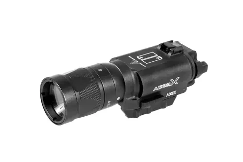 Latarka taktyczna na pistolet X300V - czarna