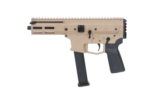 Lambda Defence x Angstadt Arms MDP-9 Tan airsoft machine gun