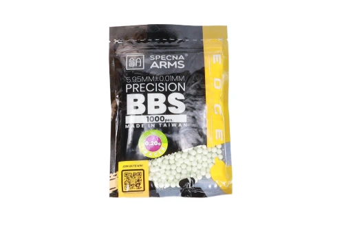 airsoft 0.20g Specna Arms EDGE ULTRA™ BIO Tracer billes de précision 1000 pièces Vert