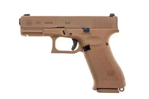 GBB Pistola réplica Glock 19X Green Gas - Coyote