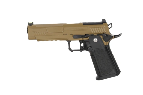 Arcturus Hi-Capa Vanguard 5" Pistolet GBB (Optics Ready) - Half-Tan