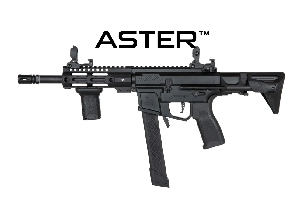SA-X01 EDGE 2.0 GATE ASTER submachine airsoft gun - Black