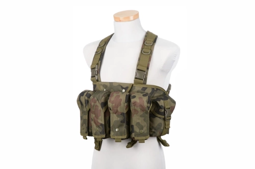 GFT Tactical Commando Chest Rig tactical vest - wz. 93 Polish Woodland
