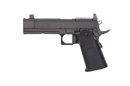 Nighthawk Custom TRS Comp GBB Pistol (Optics Ready/Suppressor Ready) – Black