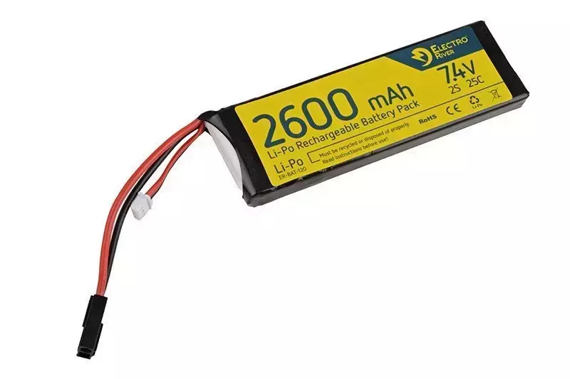 Batería LiPo 7.4V 2600mAh 25/50C