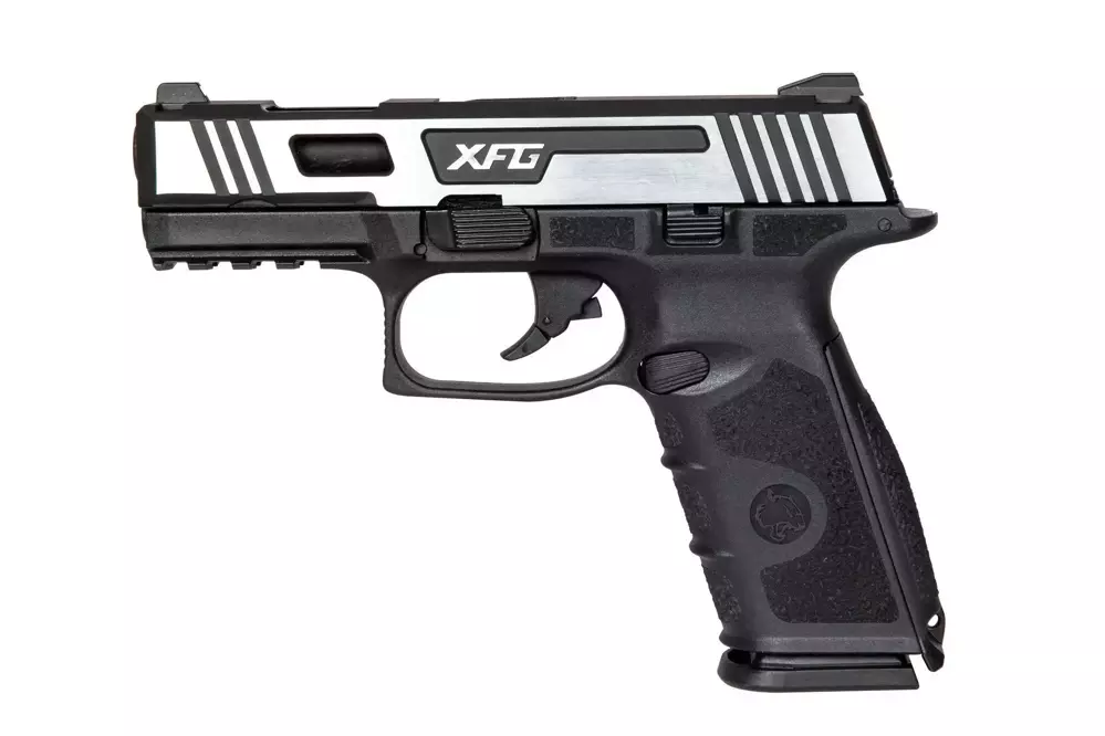 Réplica de pistola BLE-XFG - negro / plata